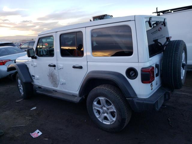 Image 2 of 2021 JEEP WRANGLER UNLIMITED SPORT 2021 with VIN 1C4HJXDNXMW580956