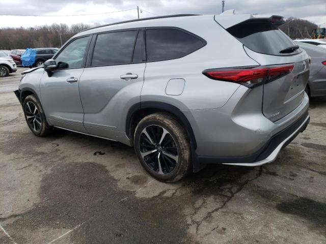 Image 2 of 2021 TOYOTA HIGHLANDER XSE 2021 with VIN 5TDLZRBH0MS092448