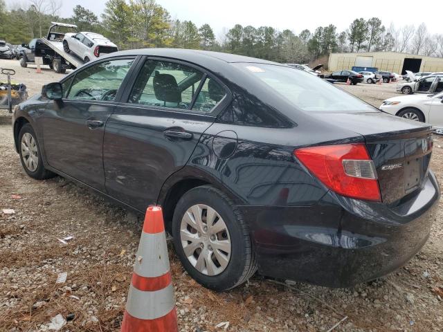 Image 2 of 2012 HONDA CIVIC LX 2012 with VIN 2HGFB2F56CH576387
