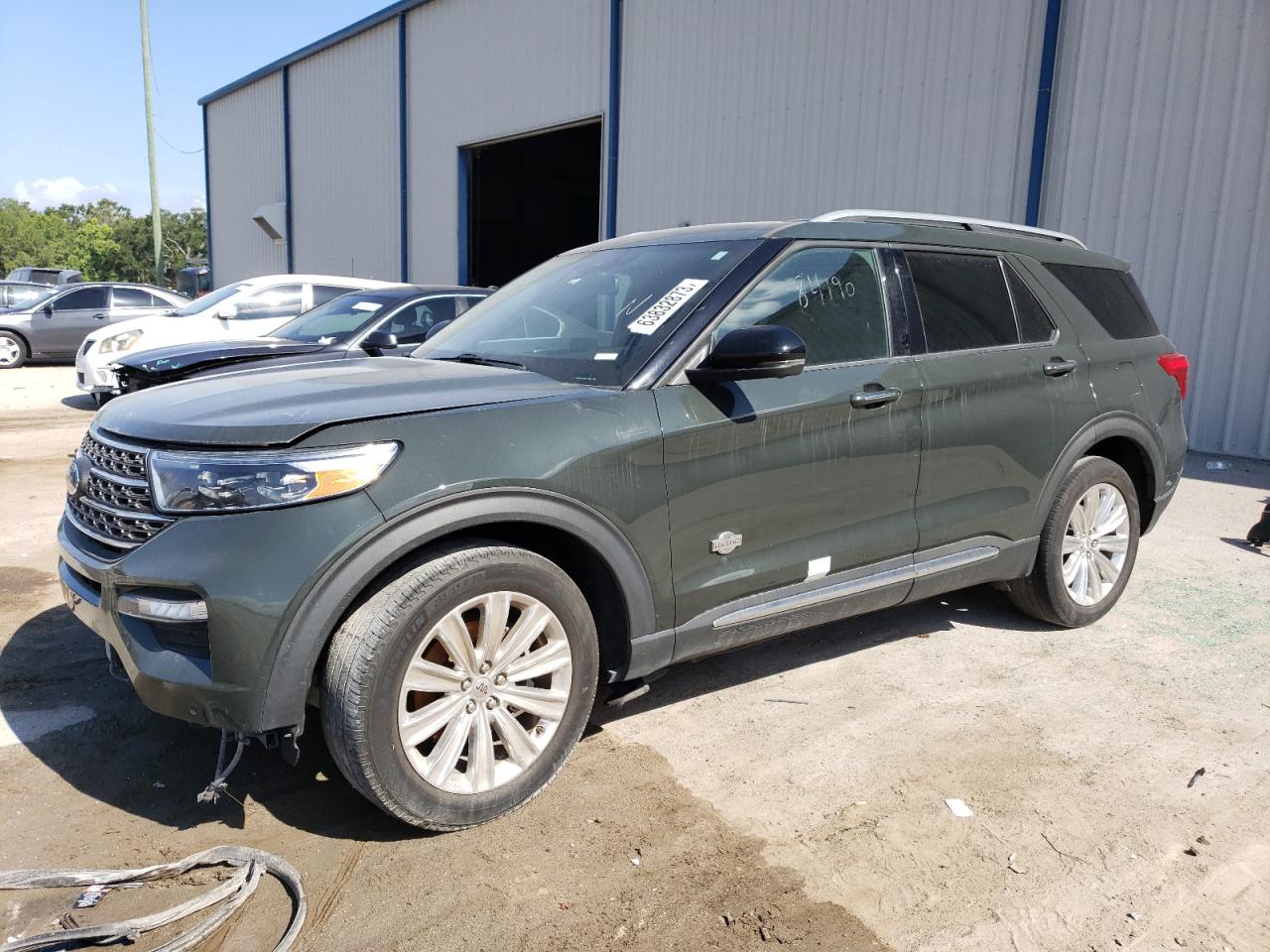 Image 1 of Ford Explorer King Ranch 2021 with VIN 1FM5K7LC5MGC48333