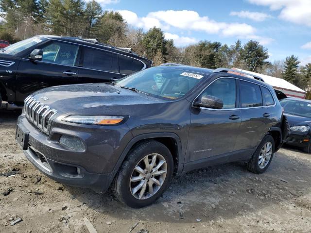Image 1 of 2016 JEEP CHEROKEE LIMITED 2016 with VIN 1C4PJMDB1GW185357