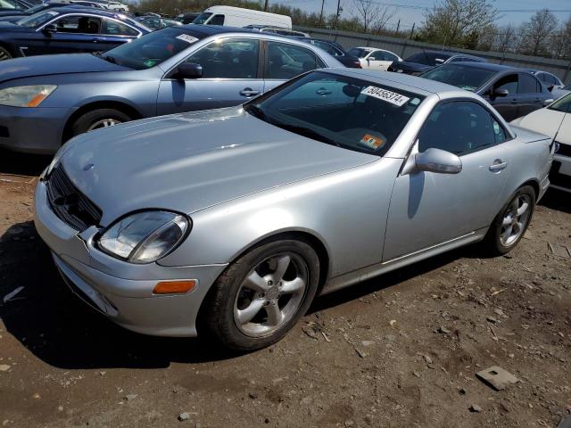 Image 1 of 2001 MERCEDES-BENZ SLK 320 2001 with VIN WDBKK65F21F197091
