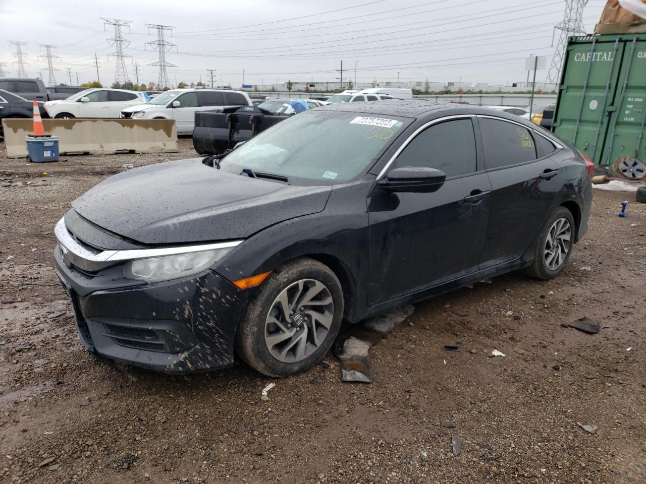 Image 1 of 2016 HONDA CIVIC EX 2016 with VIN 2HGFC2F76GH508725