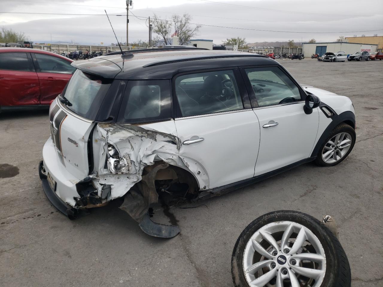 Image 3 of 2014 MINI COOPER S COUNTRYMAN 2014 with VIN WMWZC3C57EWP52609