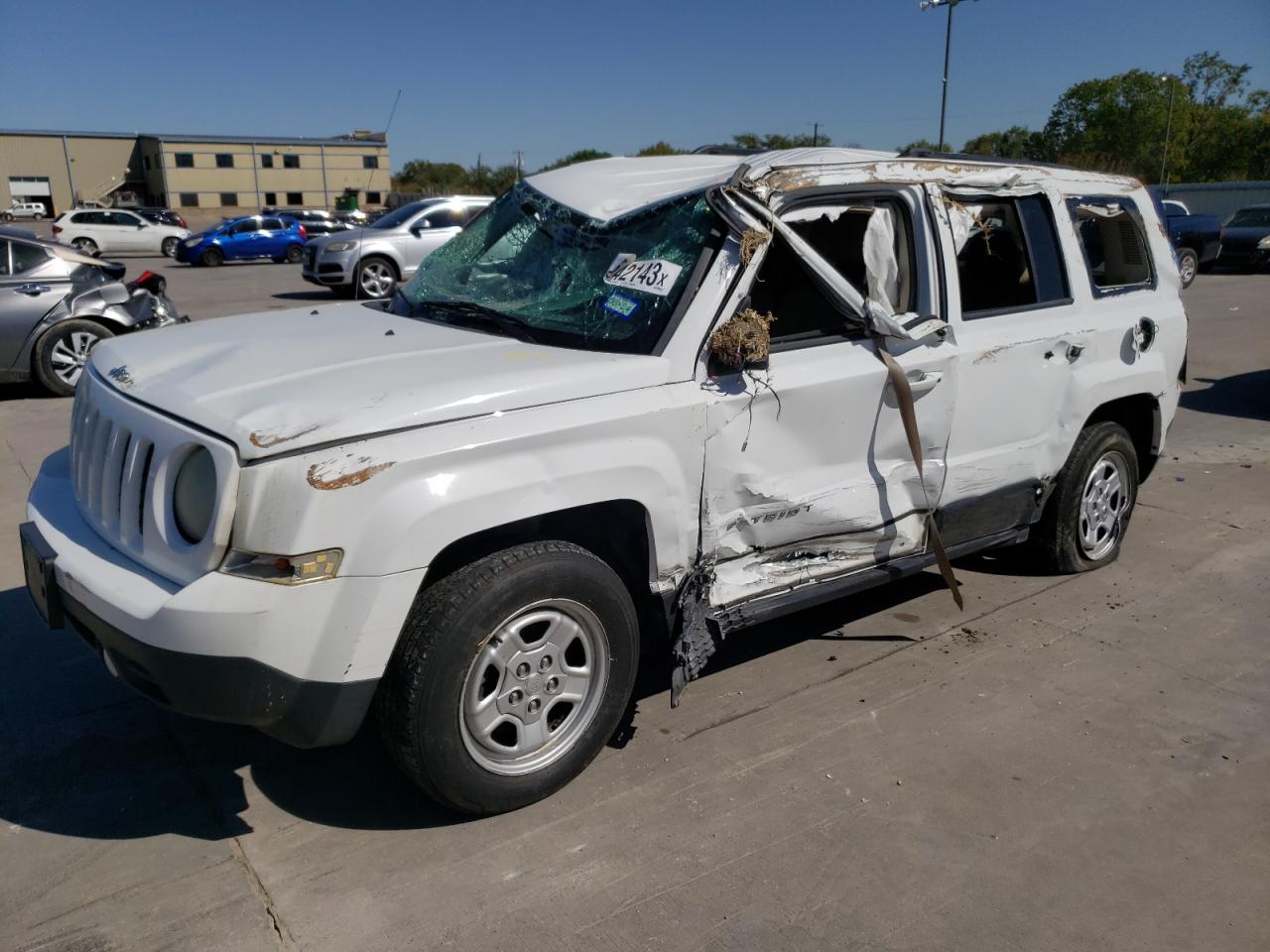 Image 1 of 2014 JEEP PATRIOT SPORT 2014 with VIN 1C4NJPBA1ED881227