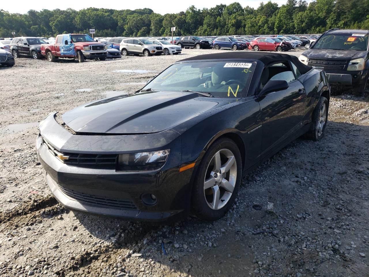 Image 2 of 2015 CHEVROLET CAMARO LT 2015 with VIN 2G1FD3D34F9290741