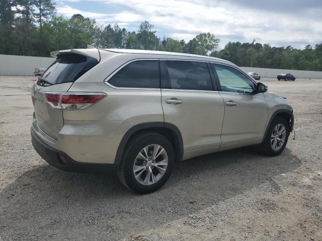 Obraz 3 z 2014 TOYOTA HIGHLANDER XLE 2014 z VIN 5TDKKRFH1ES026891