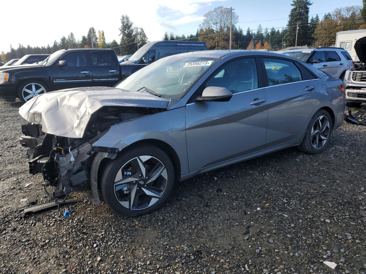 Image 1 of 2022 HYUNDAI ELANTRA LIMITED 2022 with VIN KMHLP4AG3NU355896