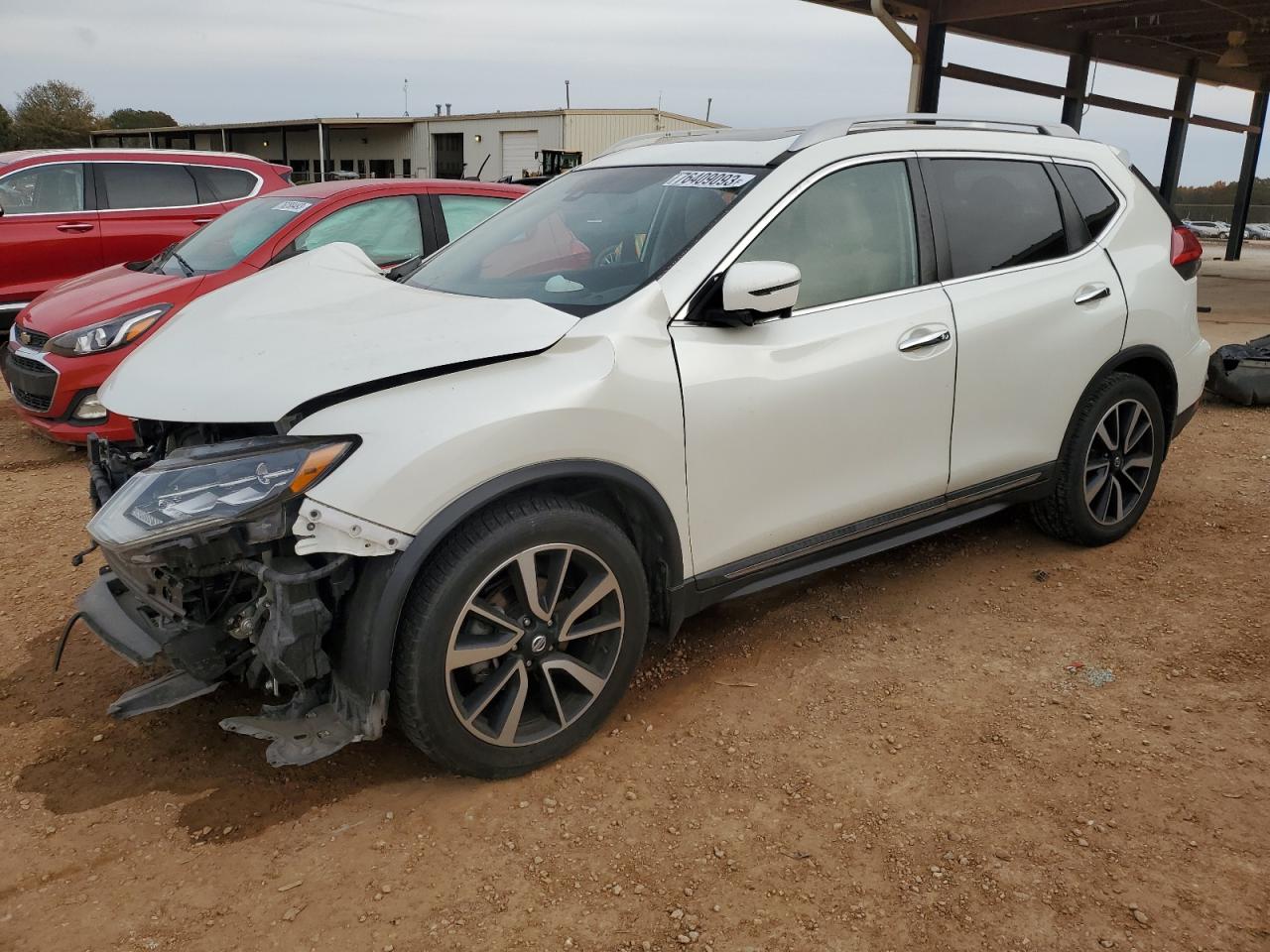 Image 1 of 2017 NISSAN ROGUE S 2017 with VIN 5N1AT2MT5HC747904