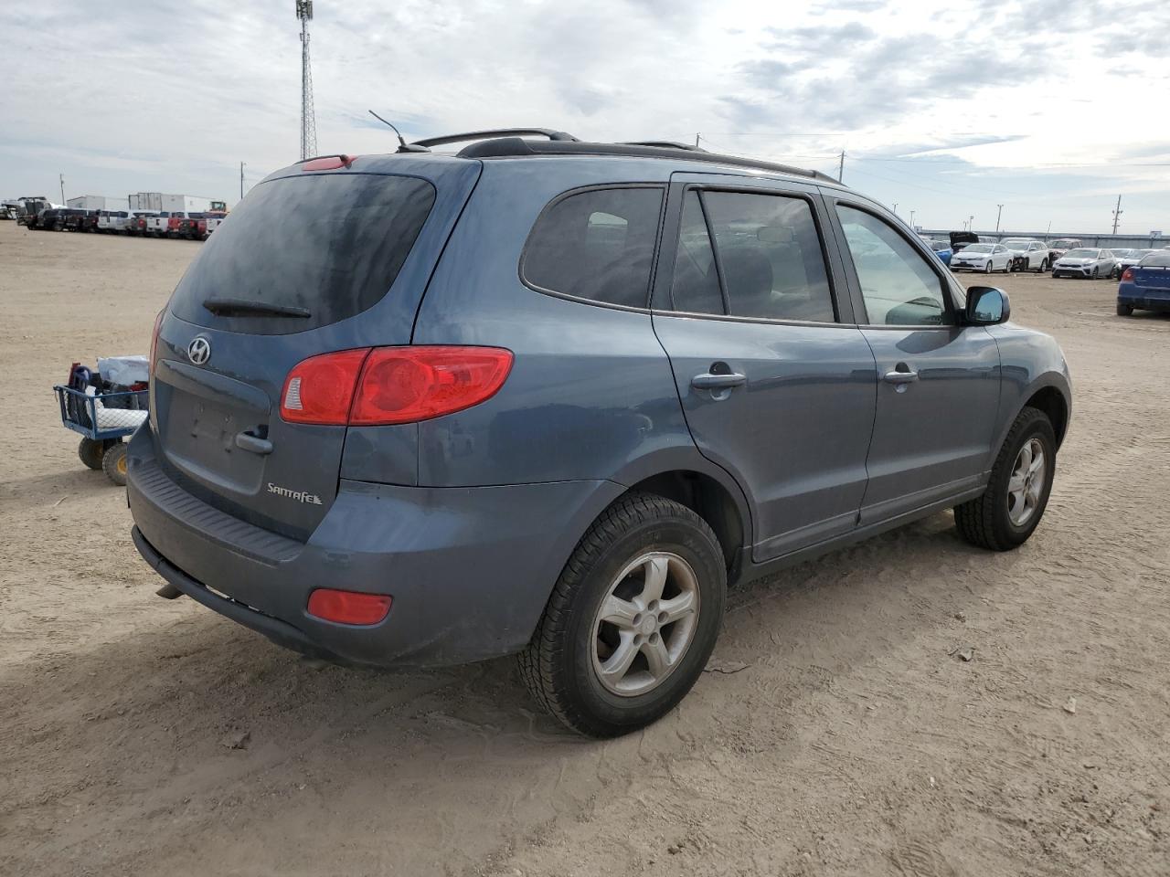 Image 3 of 2008 HYUNDAI SANTA FE GLS 2008 with VIN 5NMSG13D68H219064