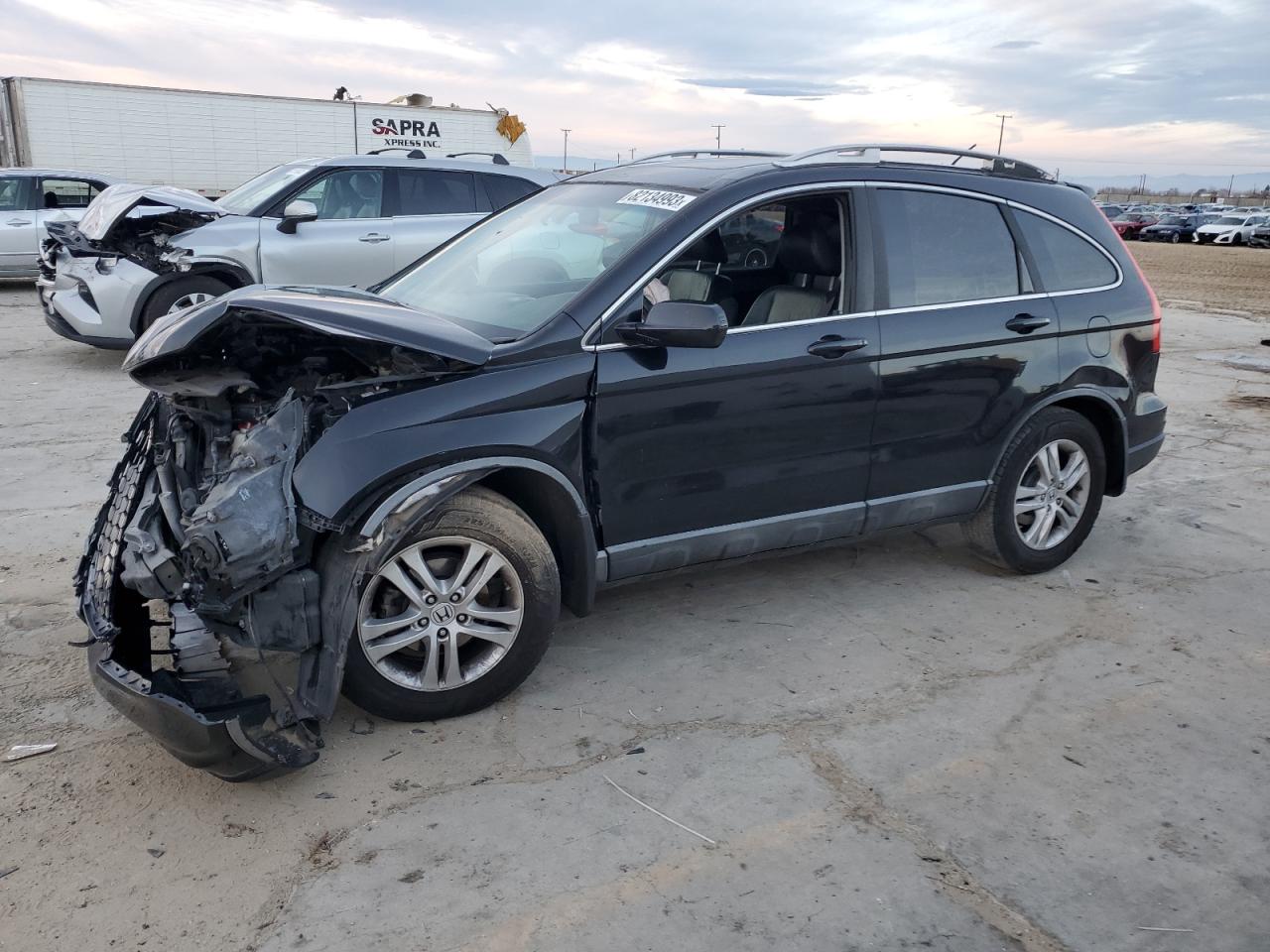 Image 1 of 2010 HONDA CR-V EXL 2010 with VIN 5J6RE4H73AL016642