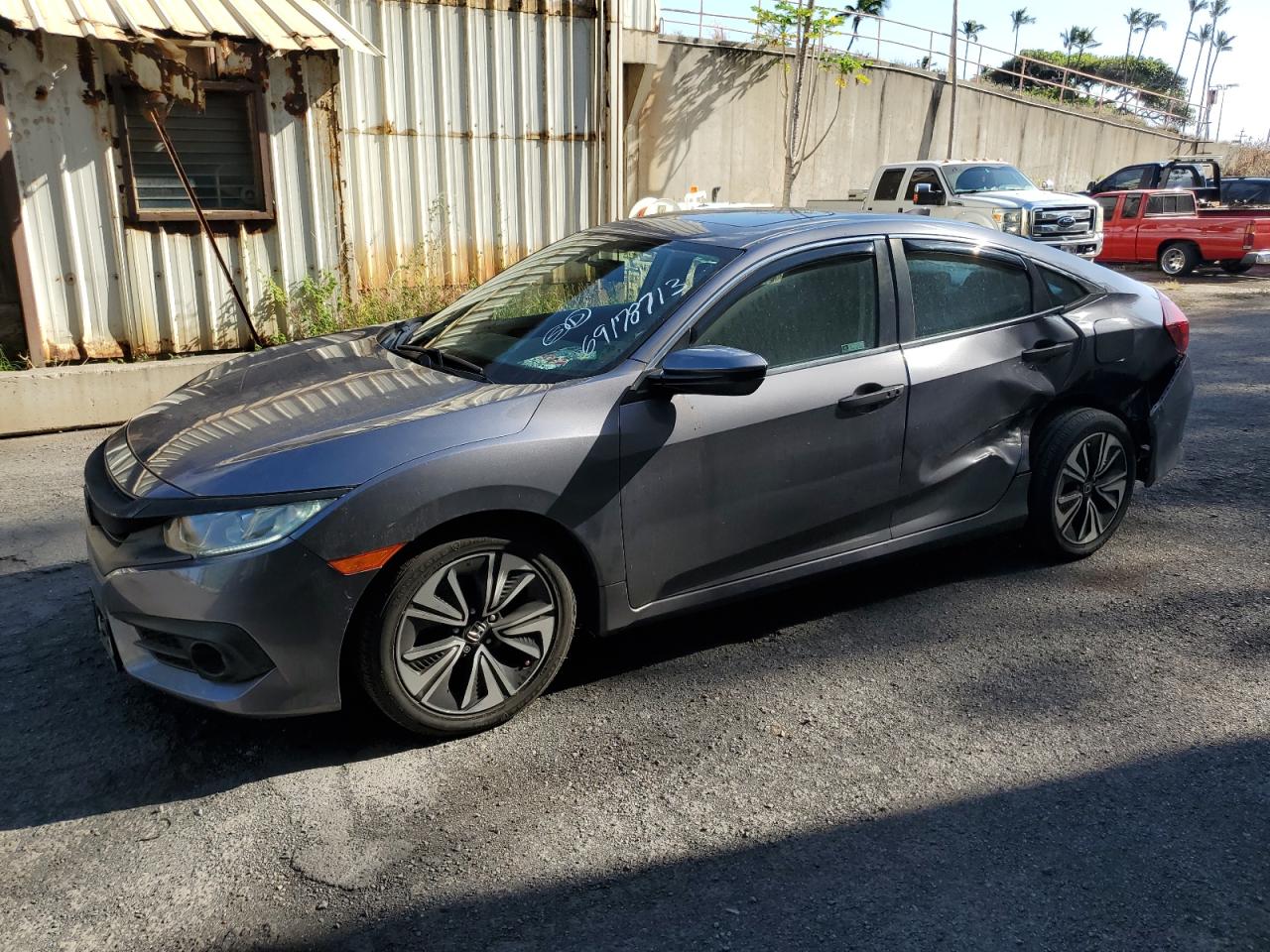 Obraz 1 z 2018 HONDA CIVIC EX 2018 z VIN 2HGFC1E37JH646466