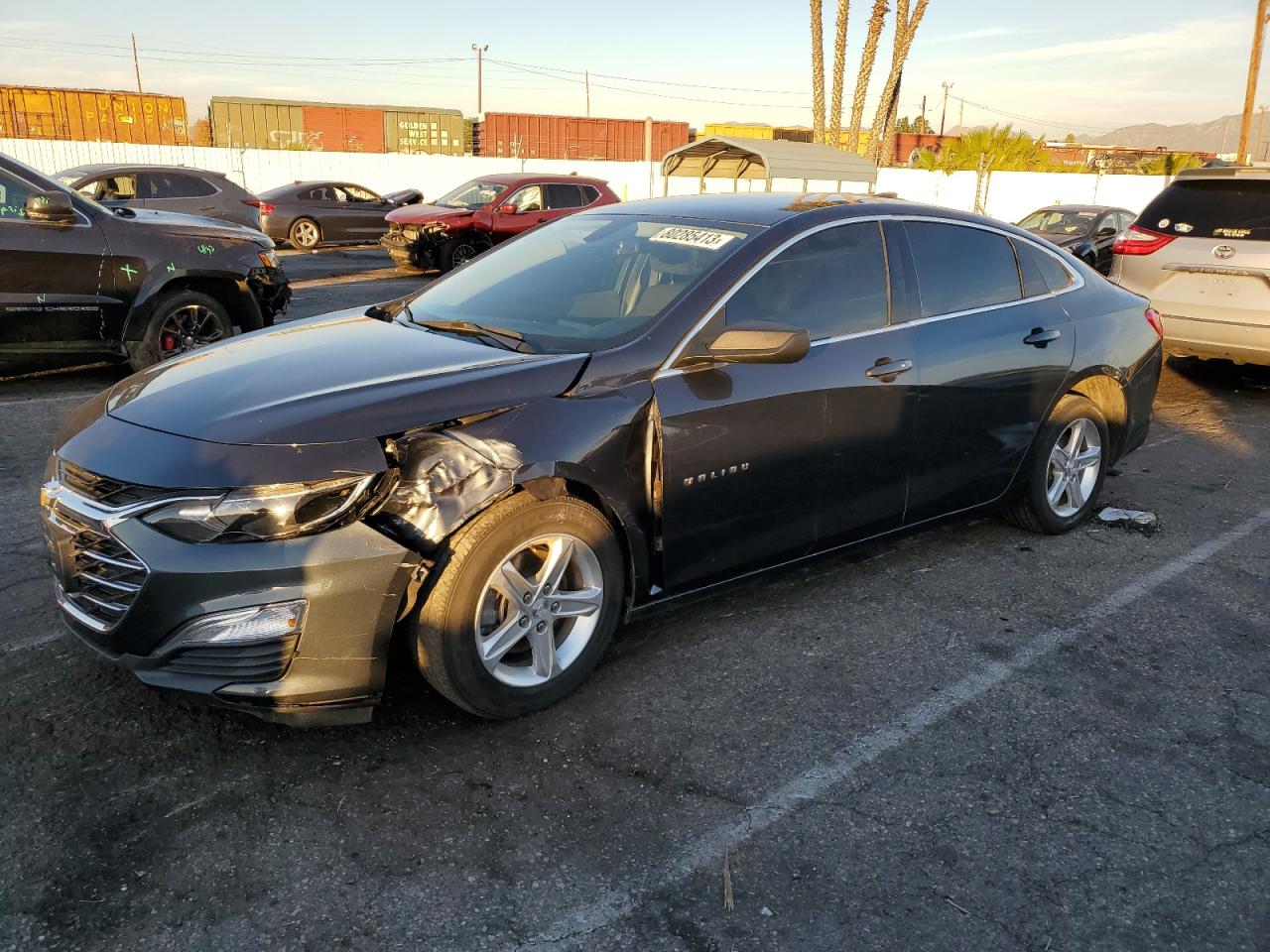 Image 1 of 2020 CHEVROLET MALIBU LS 2020 with VIN 1G1ZB5ST8LF154990