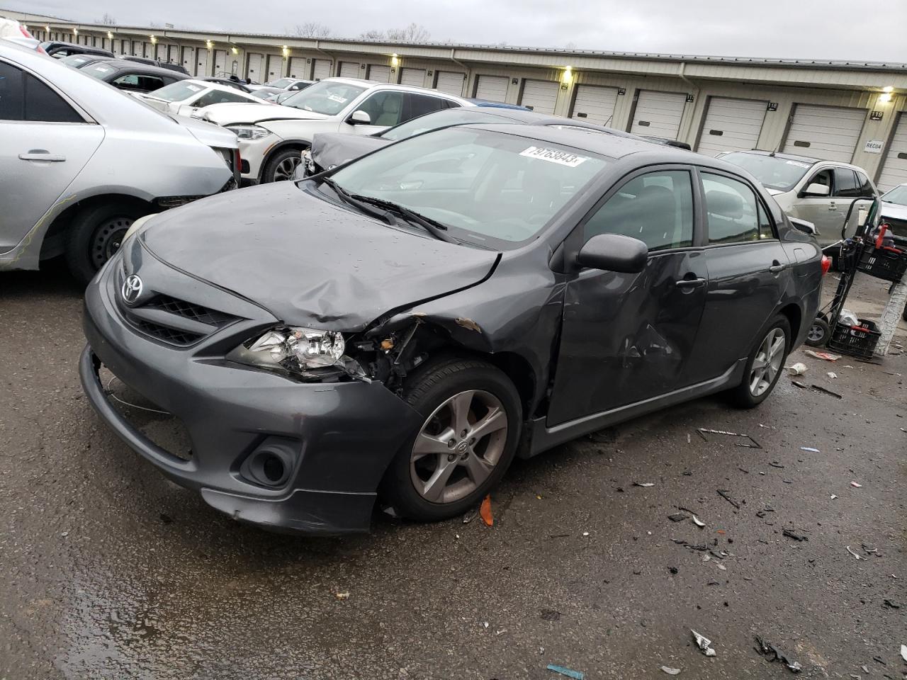 Image 1 of 2011 TOYOTA COROLLA BASE 2011 with VIN 2T1BU4EE9BC610156
