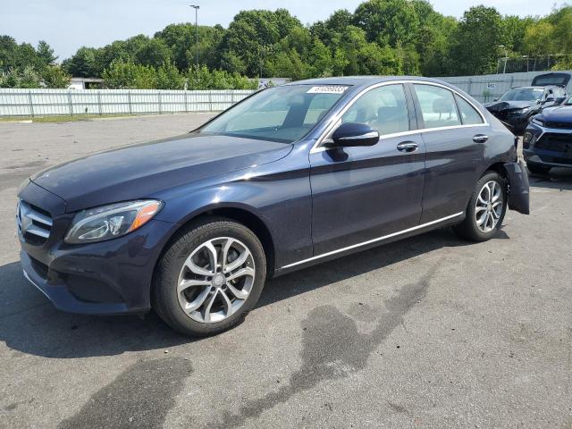 Image 1 of 2015 MERCEDES-BENZ C 300 4MATIC 2015 with VIN 55SWF4KB7FU010662