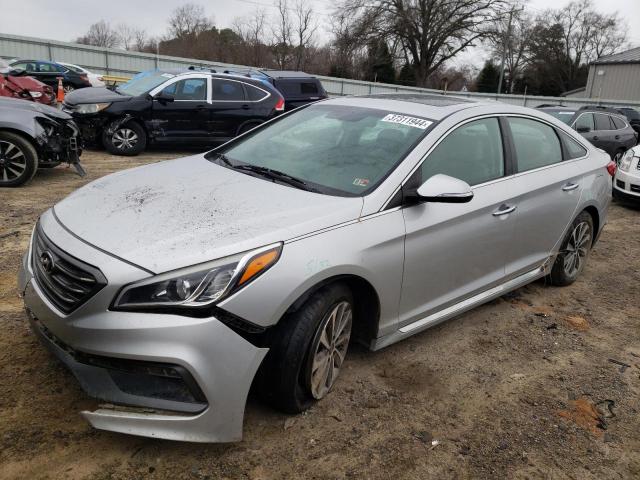 Image 1 of 2017 HYUNDAI SONATA SPORT 2017 with VIN 5NPE34AF0HH471314