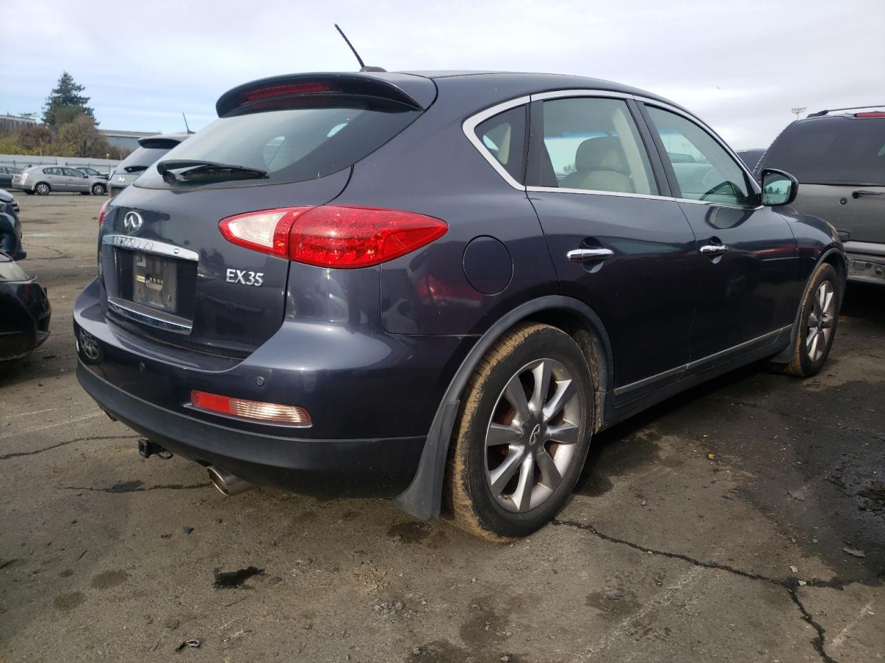 Image 3 of 2008 INFINITI EX35 BASE 2008 with VIN JNKAJ09F98M352196