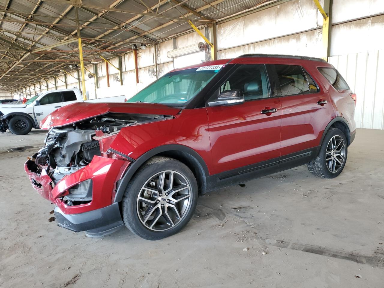 Изображение 1 2016 FORD EXPLORER SPORT 2016 с VIN 1FM5K8GT9GGB06507