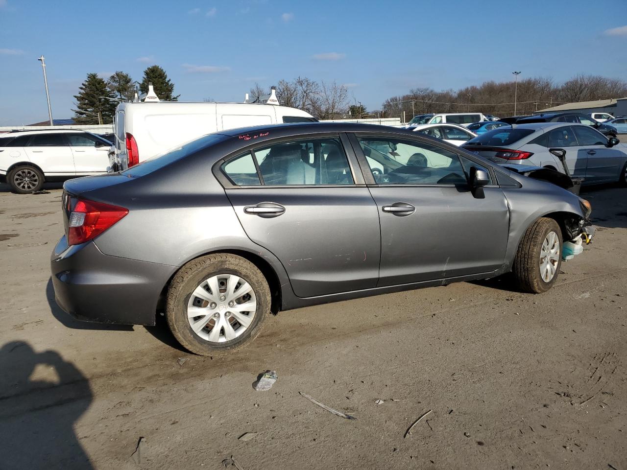 Image 3 of 2012 HONDA CIVIC LX 2012 with VIN 19XFB2F52CE372146