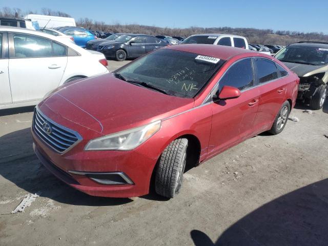 Image 1 of 2017 HYUNDAI SONATA SE 2017 with VIN 5NPE24AF8HH533139
