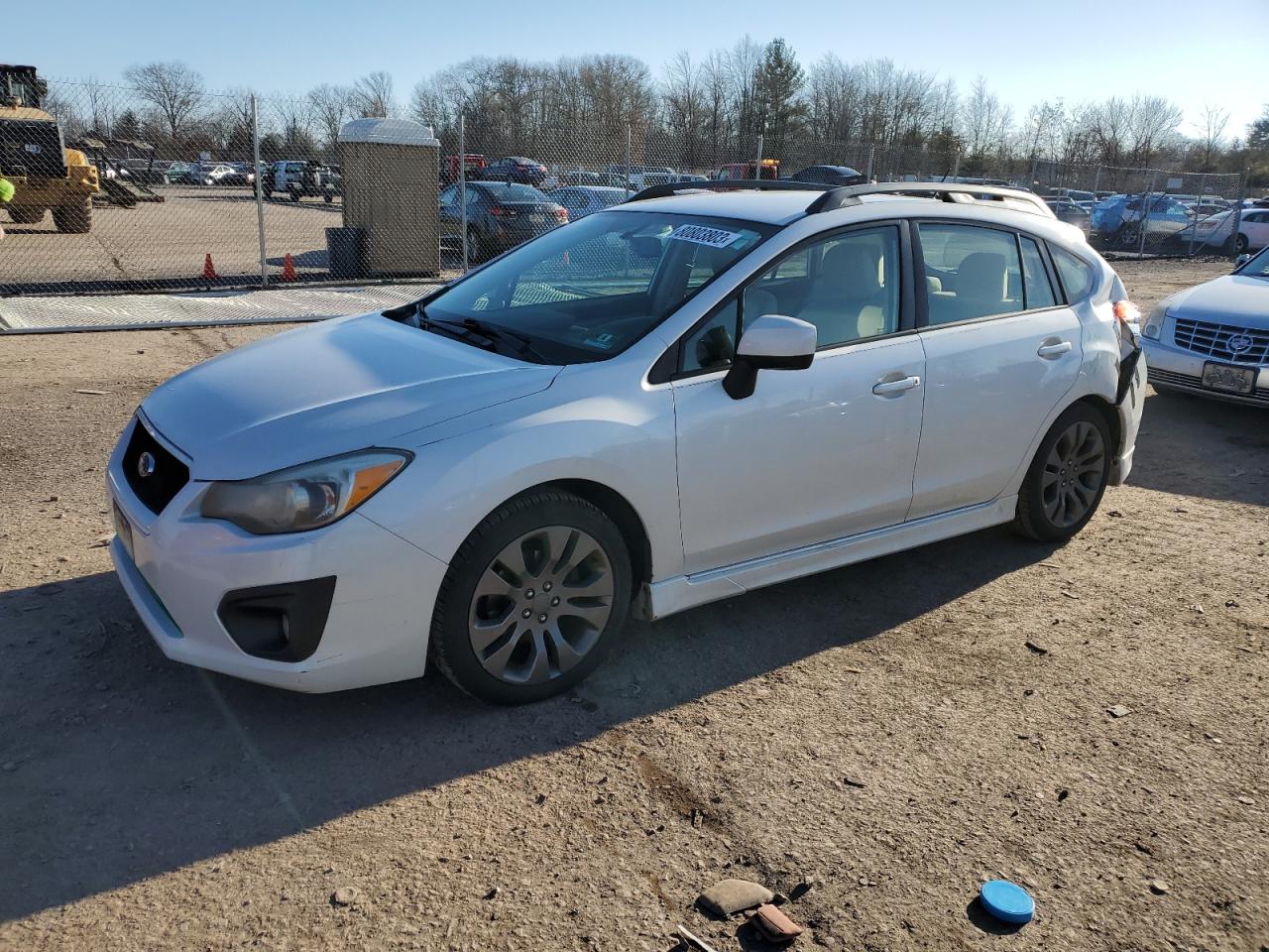 Image 1 of 2012 SUBARU IMPREZA SPORT PREMIUM 2012 with VIN JF1GPAL65CH221539