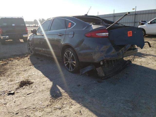 Image 2 of 2017 FORD FUSION TITANIUM 2017 with VIN 3FA6P0K94HR185205