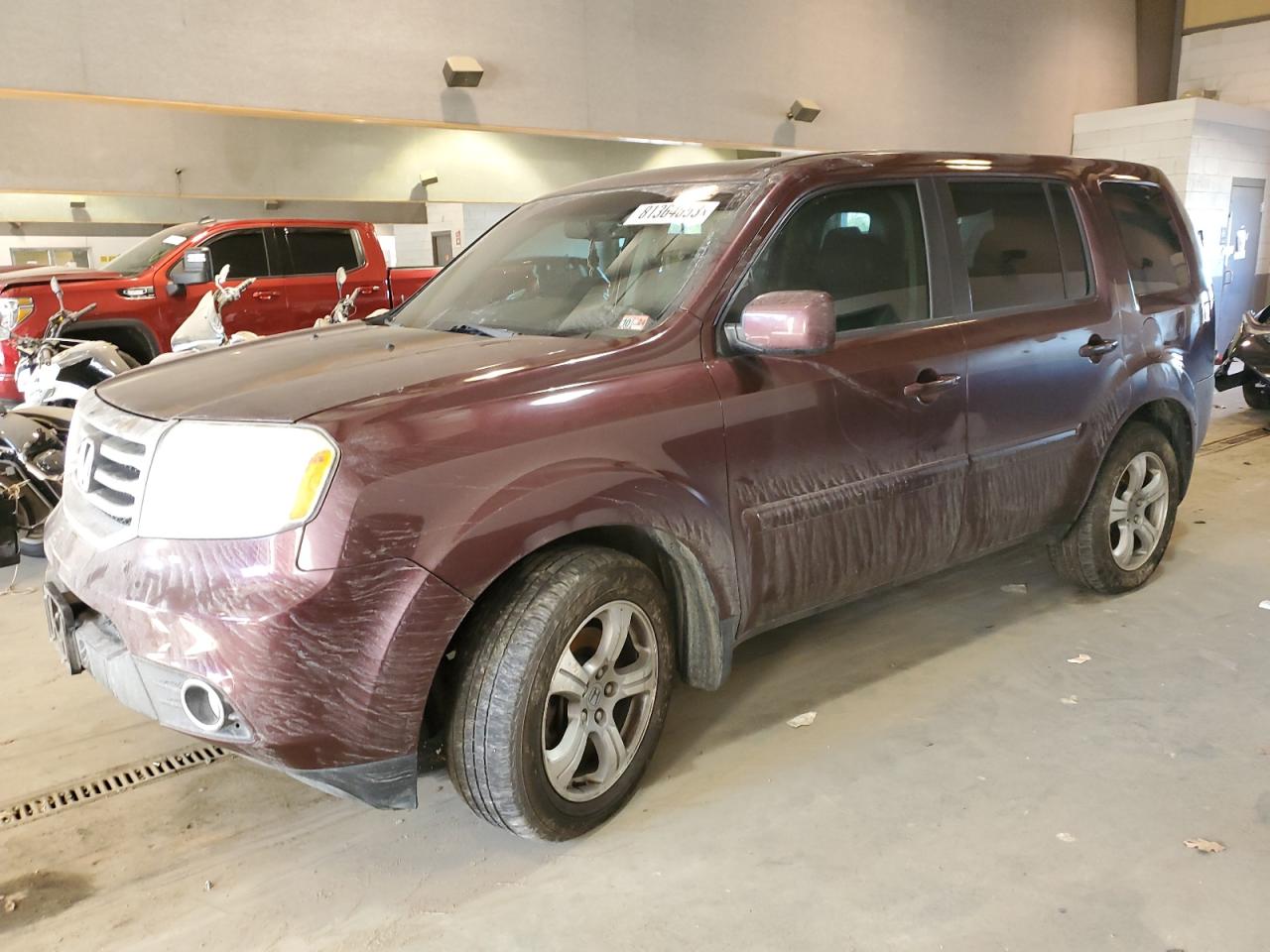 Изображение 1 2012 HONDA PILOT EXL 2012 с VIN 5FNYF4H62CB018569