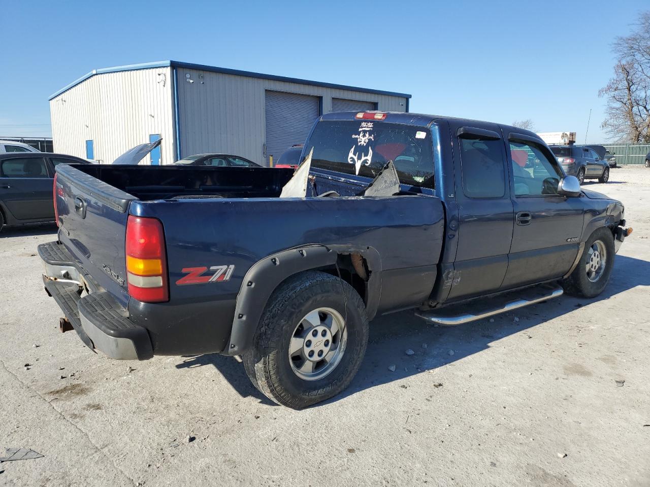 Изображение 3 1999 CHEVROLET SILVERADO K1500 1999 с VIN 1GCEK19T2XE117143