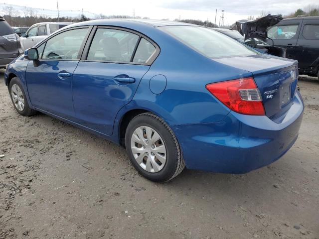 Image 2 of 2012 HONDA CIVIC LX 2012 with VIN 2HGFB2F54CH585735
