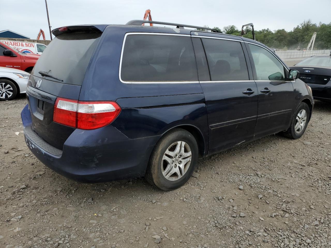 Image 3 of 2007 HONDA ODYSSEY EXL 2007 with VIN 5FNRL38737B034883