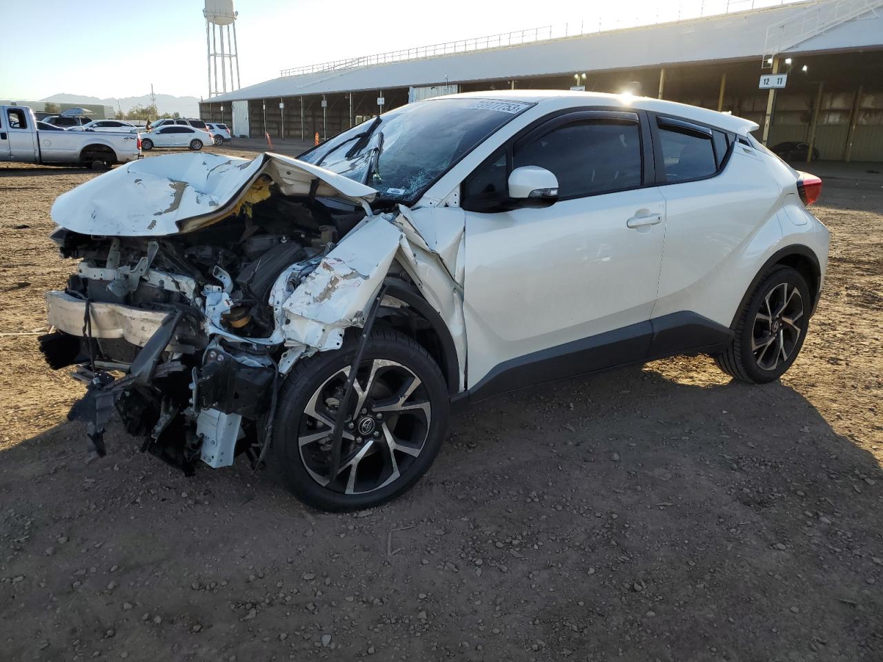 Image 1 of 2019 TOYOTA C-HR XLE 2019 with VIN JTNKHMBX0K1036122