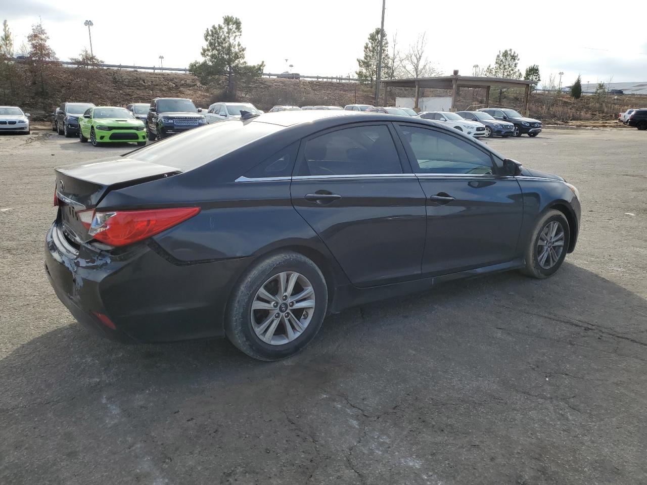 Image 3 of 2014 HYUNDAI SONATA GLS 2014 with VIN 5NPEB4AC9EH848419