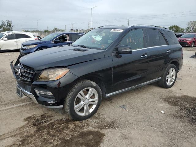 Image 1 of 2015 MERCEDES-BENZ ML 350 2015 with VIN 4JGDA5JB4FA450986