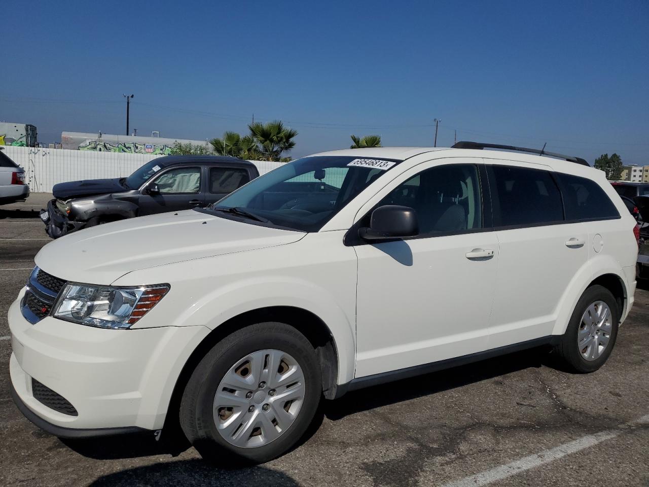 Изображение 1 2017 DODGE JOURNEY SE 2017 с VIN 3C4PDCAB7HT638460