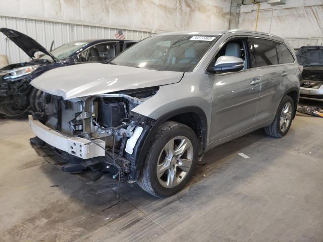 Image 1 of 2015 TOYOTA HIGHLANDER LIMITED 2015 with VIN 5TDDKRFH2FS156205