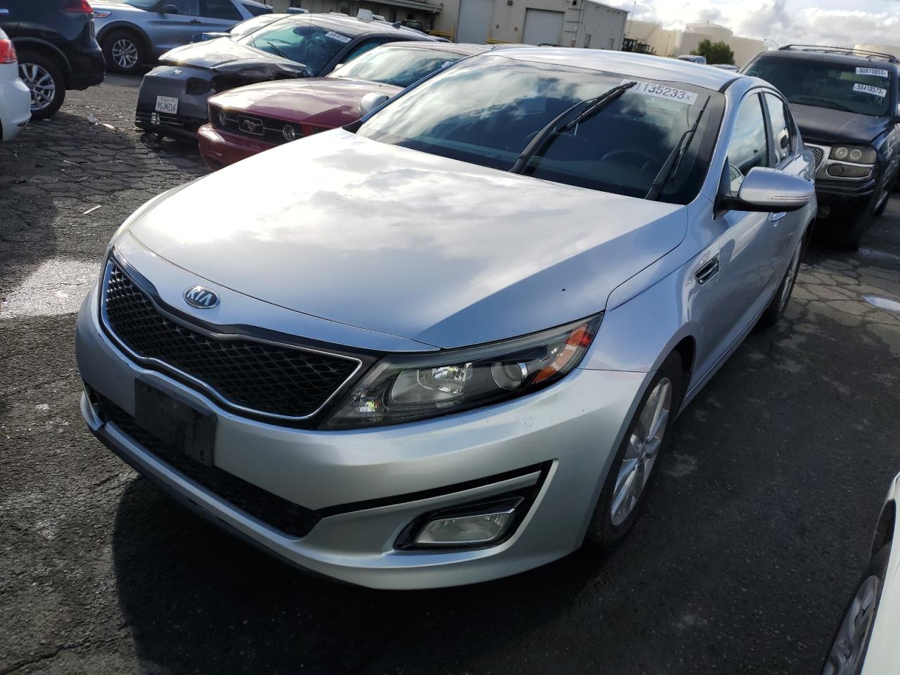 Image 1 of 2015 KIA OPTIMA LX 2015 with VIN 5XXGM4A71FG419732
