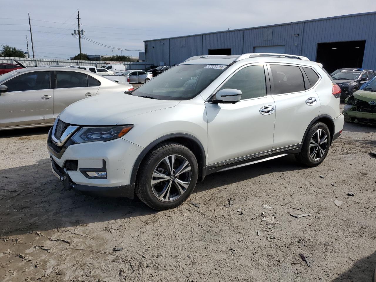 Image 1 of 2017 NISSAN ROGUE S 2017 with VIN 5N1AT2MT4HC854524