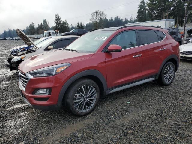 Image 1 of 2021 HYUNDAI TUCSON LIMITED 2021 with VIN KM8J3CAL5MU378217