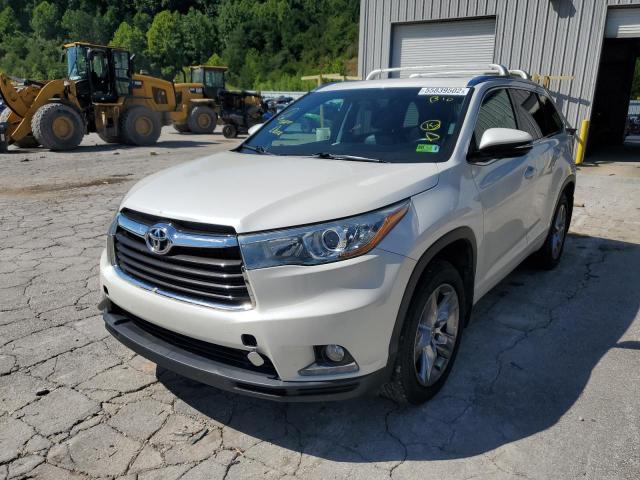 Изображение 2 2015 TOYOTA HIGHLANDER LIMITED 2015 с VIN 5TDDKRFH3FS086262