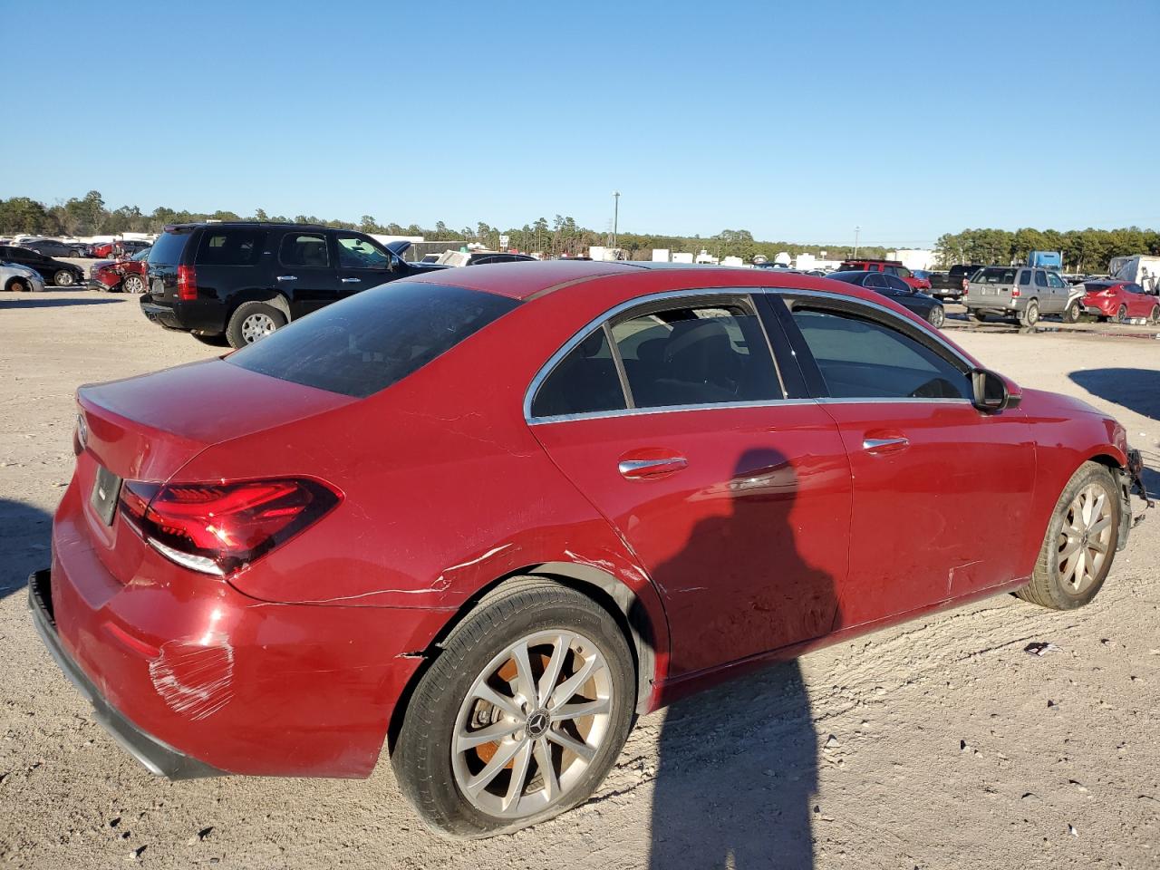 Image 3 of 2021 MERCEDES-BENZ A 220 2021 with VIN W1K3G4EB7MJ259133