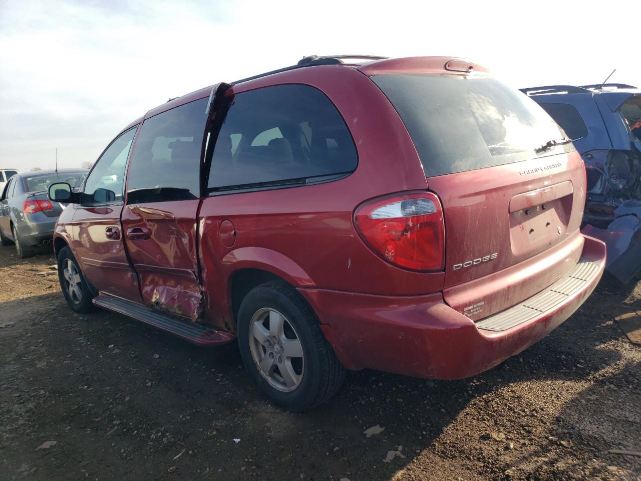 Image 2 of 2006 DODGE GRAND CARAVAN SXT 2006 with VIN 2D4GP44L46R872785