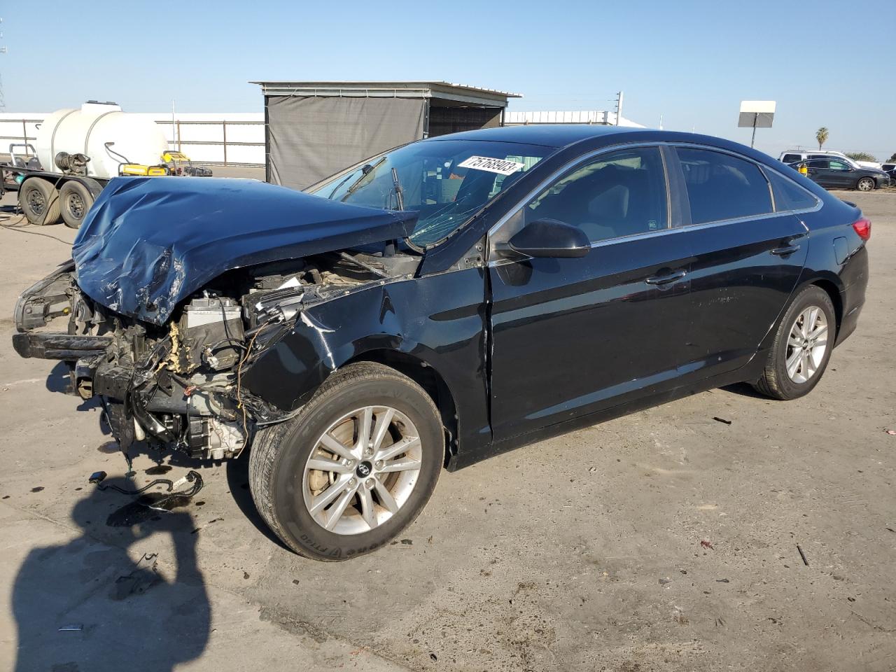Image 1 of 2016 HYUNDAI SONATA SE 2016 with VIN 5NPE24AF2GH334554