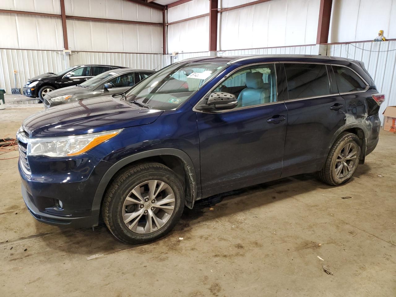 Obraz 1 z 2014 TOYOTA HIGHLANDER XLE 2014 z VIN 5TDJKRFH1ES054993