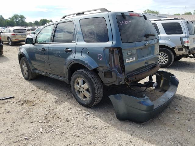 Image 3 of 2010 FORD ESCAPE XLT 2010 with VIN 1FMCU0DG6AKD01799
