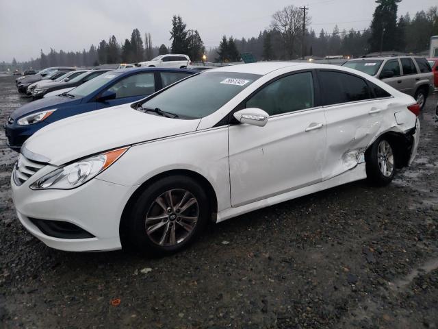 Image 1 of 2014 HYUNDAI SONATA GLS 2014 with VIN 5NPEB4AC5EH925870