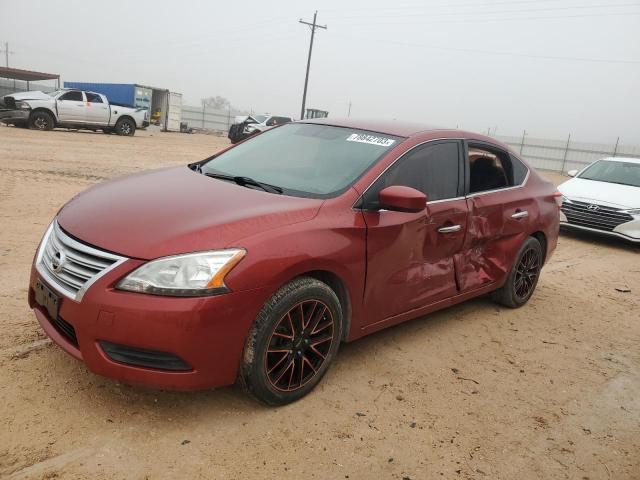 Image 1 of 2015 NISSAN SENTRA S 2015 with VIN 3N1AB7AP1FY261304
