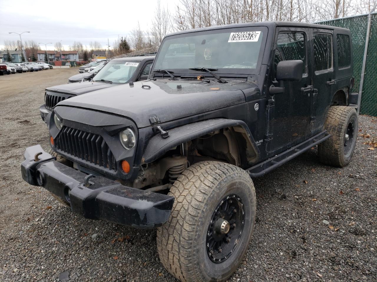 Image 1 of 2009 JEEP WRANGLER UNLIMITED RUBICON 2009 with VIN 1J4GA69149L774168