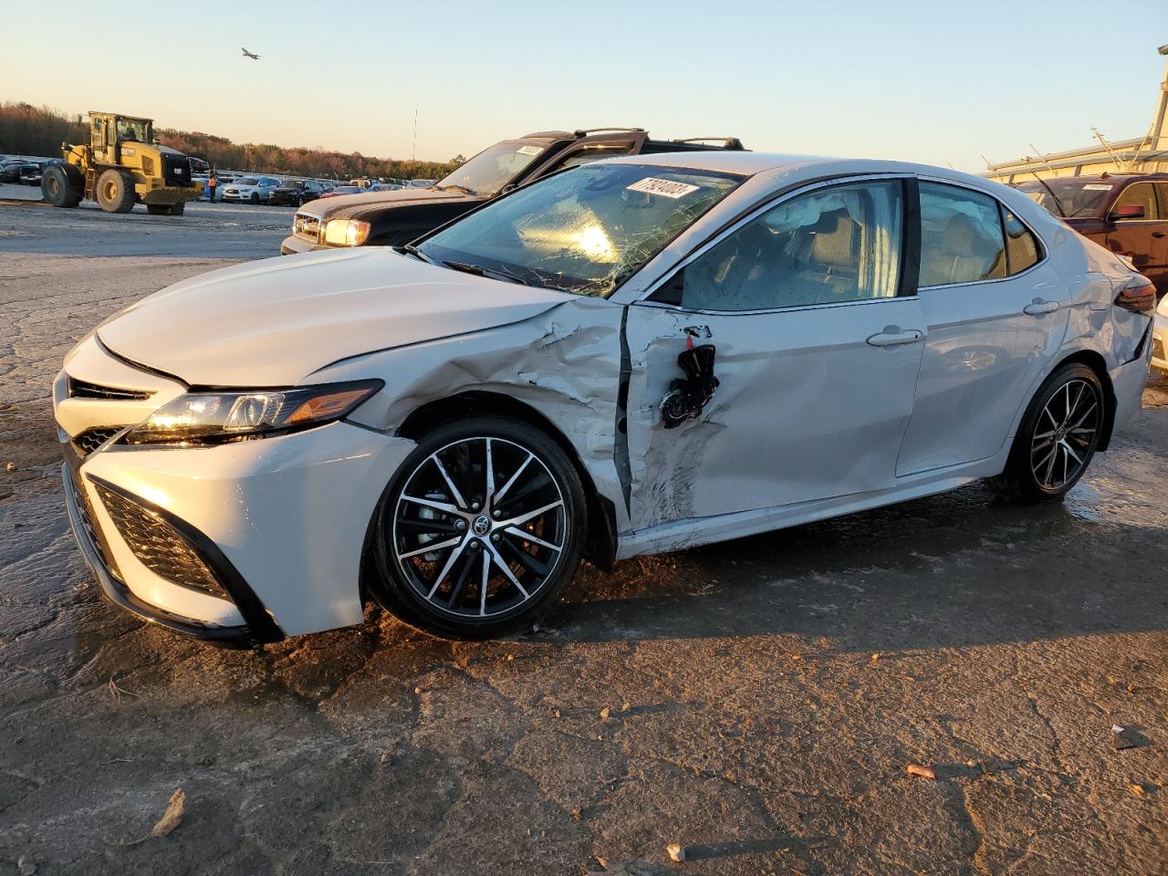 Image 1 of 2023 TOYOTA CAMRY SE NIGHT SHADE 2023 with VIN 4T1T11AK4PU142463