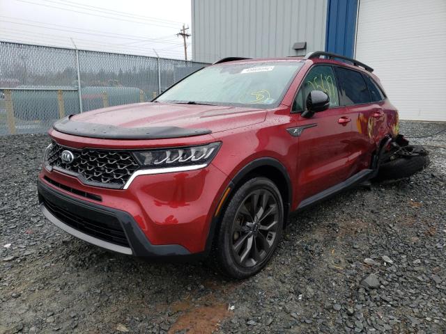 Image 2 of 2021 KIA SORENTO LX 2021 with VIN 5XYRGDLF4MG049468
