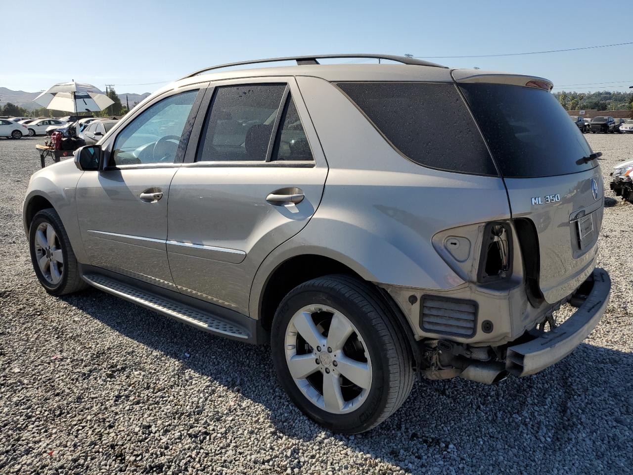 Image 2 of 2009 MERCEDES-BENZ ML 350 2009 with VIN 4JGBB86EX9A458717